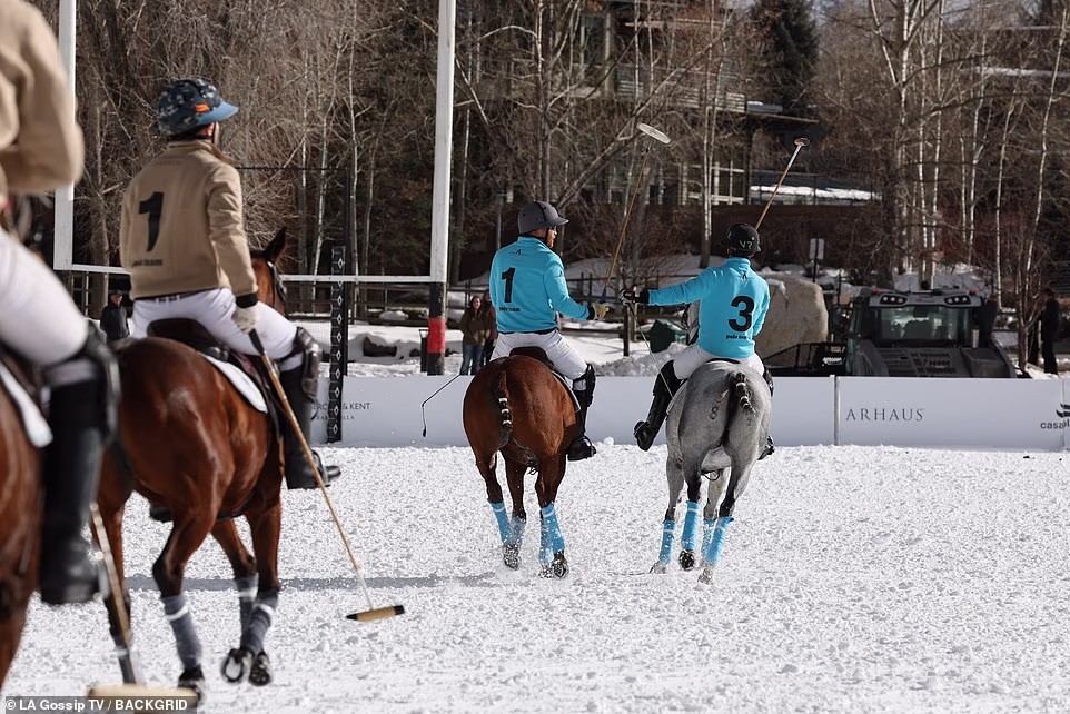 However, he has steered clear of the slopes in more recent years since meeting Meghan, who is not believed to be a fan of the sport. The Duchess and their children, Prince Archie, six, and Princess Lilibet, four, were nowhere to be seen on his latest winter trip. In London, the King, William and the rest of the Royal Family sat down for the traditional pre-Christmas lunch without Harry on Tuesday.