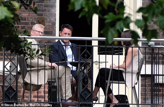 Her departure comes five months after Ms Maines met with King Charles' communications secretary Tobyn Andreae in London as part of a secret 'peace summit' between the two camps