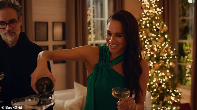 Fans were shocked to learn that Meghan films her show at a property a few miles away from her own mansion, after she promised viewers an intimate glimpse into life 'at home with Meghan'