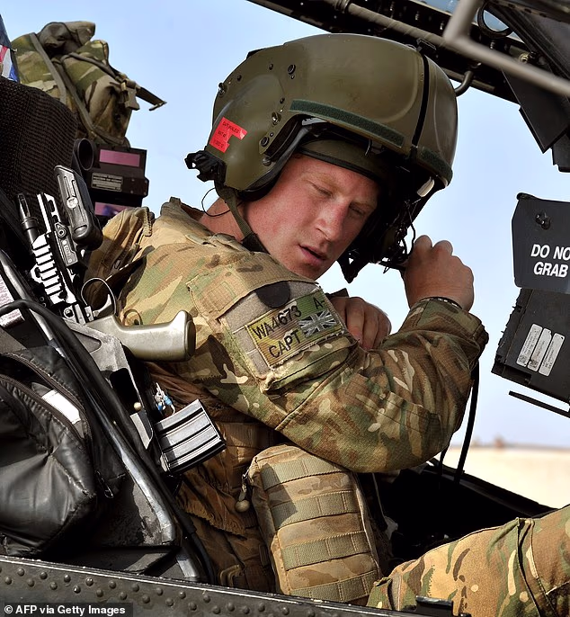 One lesser-known military operation held particular prominence for the prince - his first ever airstrike on Taliban fighters on New Year's Eve in 2012 which he believed killed at least ten members of the insurgency