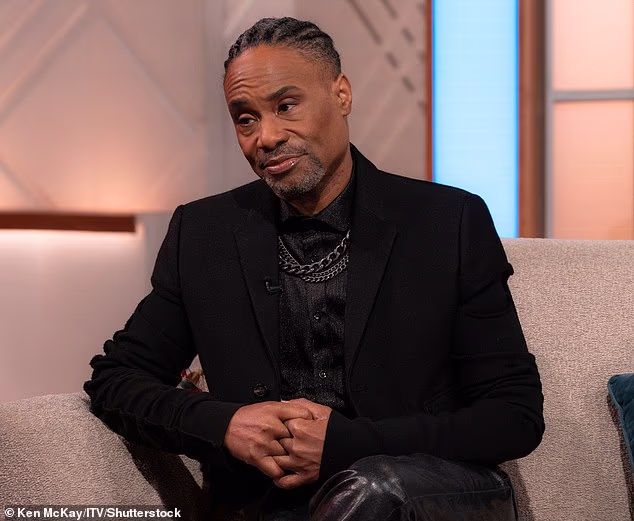 Billy Porter gushed about Prince William as he revealed the Royal's sweet gesture and said his 'kindness has no bounds' (Billy seen in April)