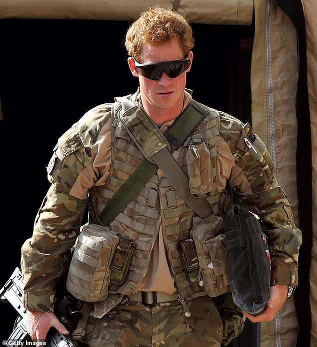 Known by his fellow combat members as 'Captain Wales', Prince Harry (pictured in Afghanistan in January 2013) first served in the Helmand Province in late 2007, before returning to the frontline in December 2012