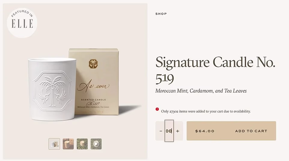 The Mail later learned that other products such as fruit spreads and honey were, at one time, made at the Illinois facility too. Despite the ever more industrial process involved, sources close to the Duchess maintain that As Ever remains authentic. They insist that the version of products like spread that are produced in factories 'started with the version Meghan makes at home and (producers) worked to develop a version of it that could be produced at scale'. And she has made no secret of the need to turn to large-scale production, with a video on the As Ever Instagram showing jars being filled at a factory.