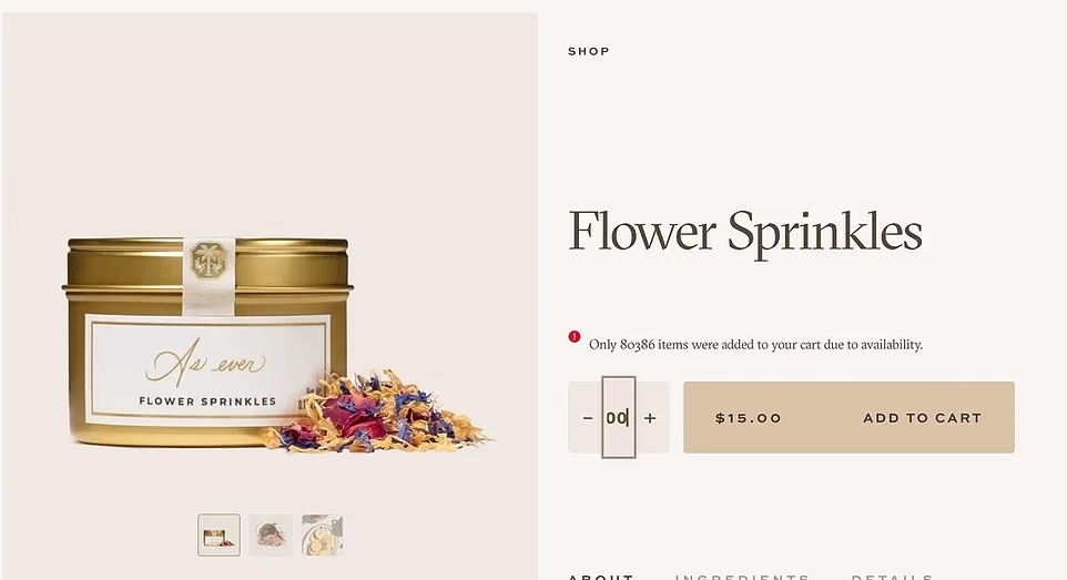 The duchess' characterisation of the brand as a cosy, homegrown kitchen table start-up are contrasted with its ever-growing industrial production processes. Two months after she launched As Ever in April 2025, it emerged that its branded tea was being produced by a firm with a factory in Illinois - and being sold by the duchess at triple the price. Producer The Republic of Tea sells a tin of 36 hibiscus teabags for $11.50 (£8.50), or 23p a cup; Meghan's own hibiscus teas, which come from the firm, sell for $12 (£9) for 12, or 74p each. References to The Republic of Tea were peppered across the As Ever website and its metadata - information written into website code often used by search engines - until they were uncovered by the Daily Mail, when they were promptly removed. The products were not identical: the Republic of Tea's teabags are round and unbleached, while the duchess' products come in triangular bags with string.