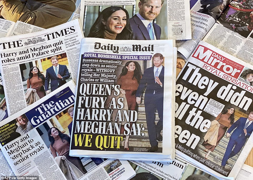 The following day, news broke that the Sussexes were heading back to Canada after a brief visit amid shocking claims that they were reconsidering their place in The Firm. The speculation that many saw as frankly inconceivable was later confirmed in a statement released on Harry and Meghan's @sussexroyal Instagram that afternoon. The pair announced they would step back from senior royal duties and 'carve out a progressive new role' within the institution while splitting their time between the UK and the US. However, Mr Jobson claimed the announcement 'had been made without the Queen's approval', leaving Her Majesty with the daunting task of resolving what was shaping up to be one of The Firm's biggest crises to date.