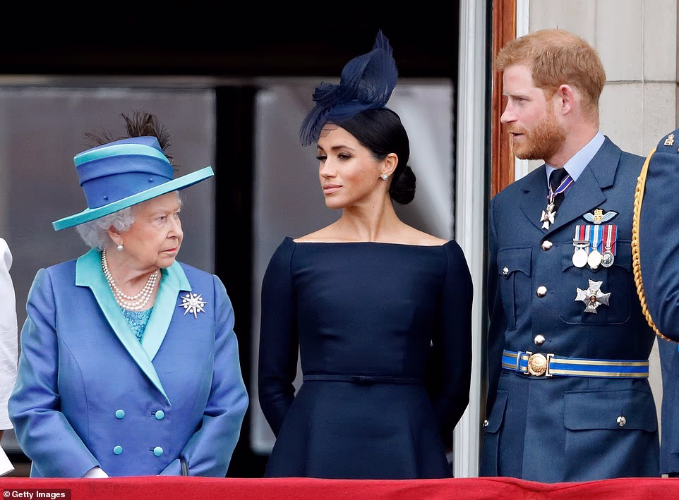 On January 13, 2020, the late Monarch gathered then- Prince Charles, Prince Williamand Prince Harry to discuss how best to navigate 'Megxit' during peacekeeping talks that were soon dubbed the 'Sandringham Summit' by the media. Meghan, now 44, was pregnant with her and Prince Harry's firstborn, Prince Archie, and did not travel to Sandringham from Canada- although she was 'reportedly set to join the discussions via video call'. However, 'technical issues' prevented her from participating in the meeting that day.