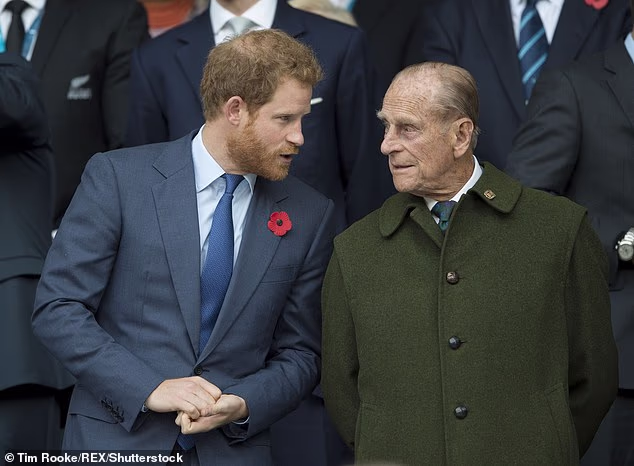 Harry's leaving he royals created more tensions within the family. Philip was so angered by the decision he saw as a 'threat to the family's cohesion', he kept his distance