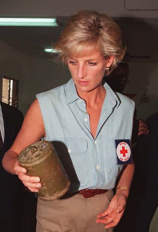 According to a Foreign Office dispatch document from Angola released by the National Archives in 2020, the 'furore' over Diana's seemingly controversial presence in Angola 'had little local impact on the visit'