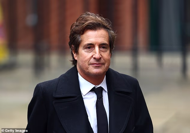 Barrister David Sherborne, pictured walking into court today, is scheduled to spend a day and a half setting out the case on behalf of his seven clients