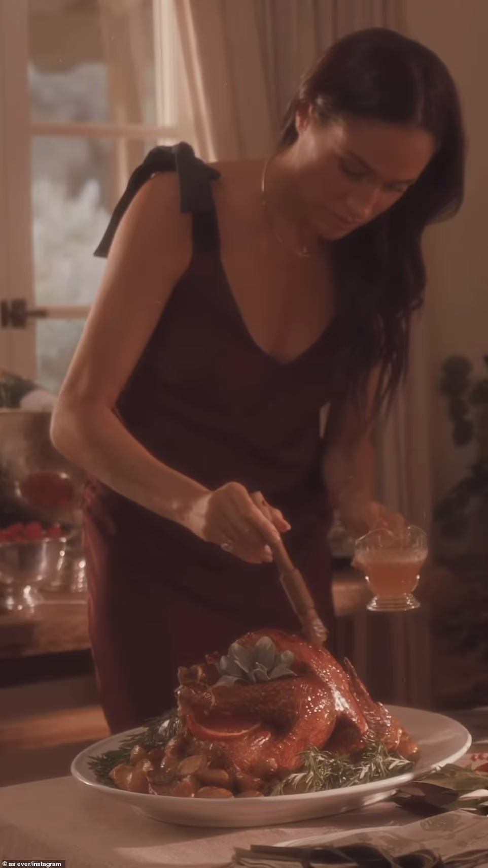 With Love Meghan's various iterations had between 600,000 and 2.3million views. It came as multiple sources claimed that Meghan's heavily promoted show will not be returning for a third series on Netflix - after the Duchess called it 'a lot of work'. Another source told the Daily Mail that all eyes were on the viewing figures for her Christmas special, as it would also influence how much interest they would have in supporting her As Ever product range at their pop-up and bricks-and-mortar stores. However, Meghan is said to be still hopeful she could make July 4 and Valentine's Day specials of her show.