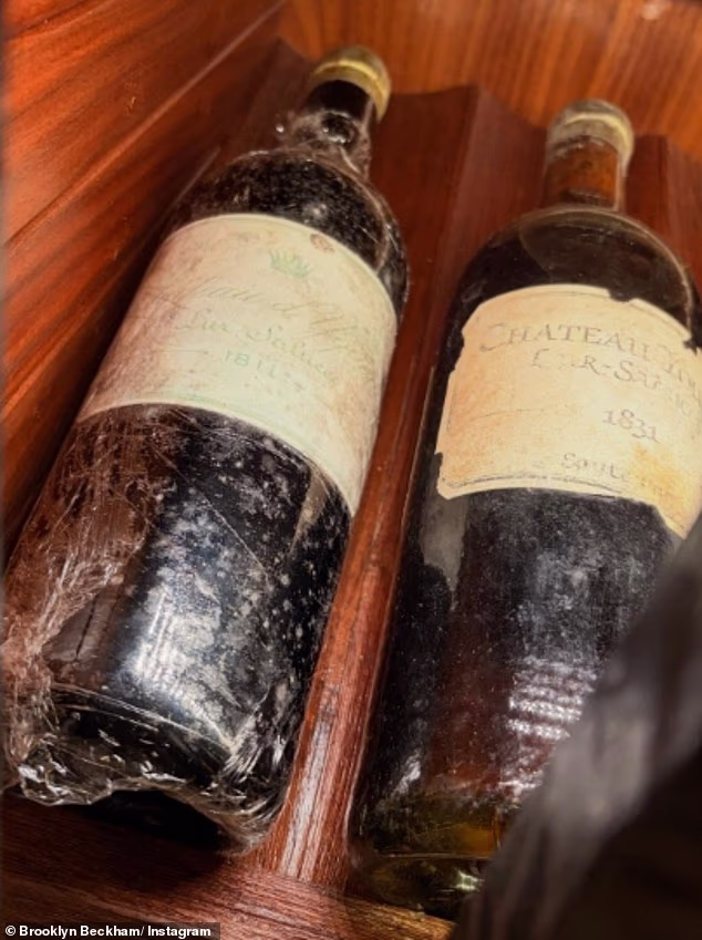 Described as an 'extremely rare and historic vintage', the 1831 Château d'Yquem could set you back an average $23,000 (£16,687) a bottle, with prices typically driven by demand at auction due to its scarcity