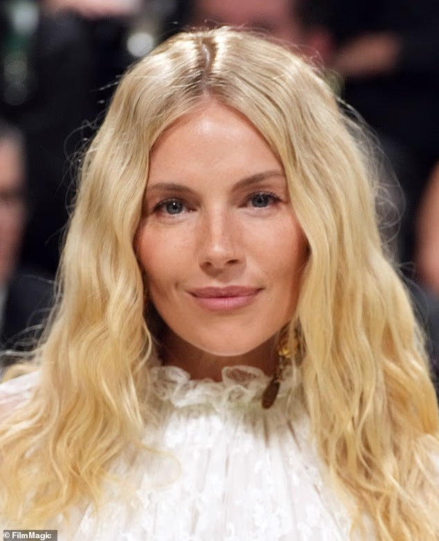When completing her makeup look, actress and model Sienna Miller understands that less is more