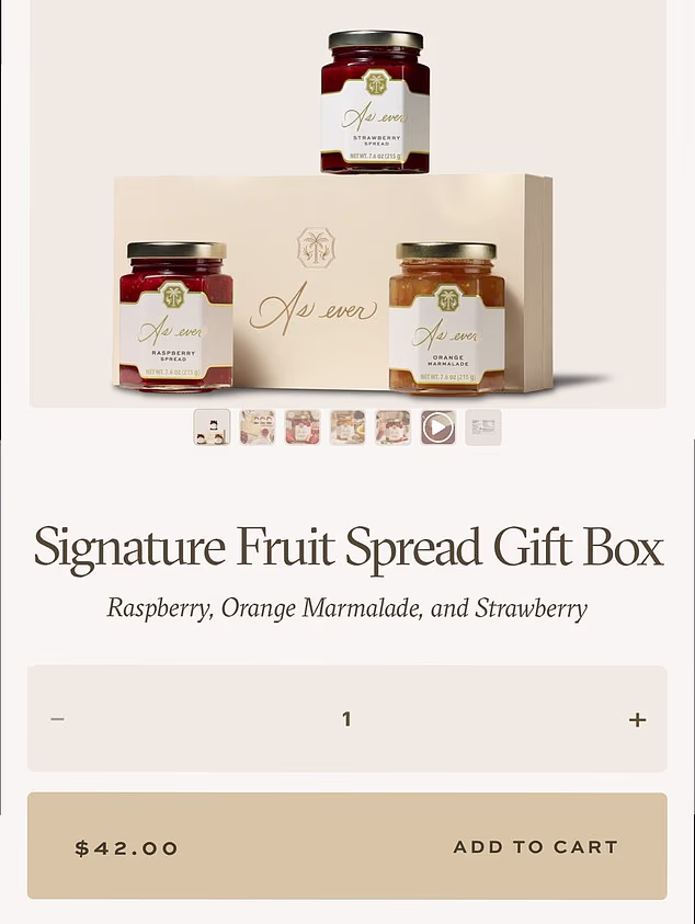 However, sources have now suggested that while her Signature Fruit Spread Box had a total of 137,465 units available, that was leftover from an initial order of one million units, to take but one example