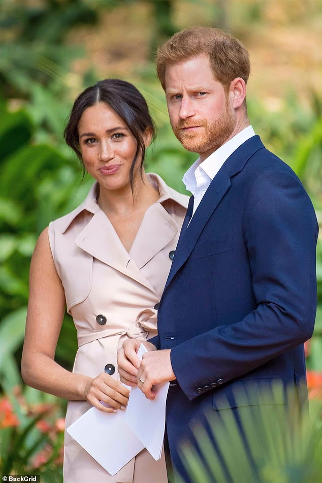 Prince Harry, 41, and Ms Markle, 44, announced the ‘strategic partnership’ between the Parents’ Network and ParentsTogether in October at an event in New York to mark World Mental Health Day