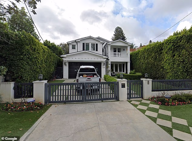 The 56-year-old star's property in Sherman Oaks, California was broken into on Friday night