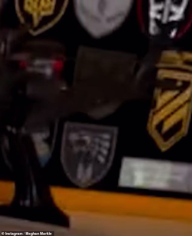 During his 2012 tour of Afghanistan, Harry helped provide helicopter support to the International Security Assistance Force and Afghan forces operating throughout Helmand province. It therefore seems fitting that his man cave also features a mini helicopter replica to remind him of fond memories