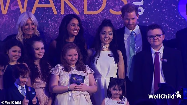 Meghan Markle, the Duchess of Sussex, attended one WellChild Awards alongside her husband Prince Harry