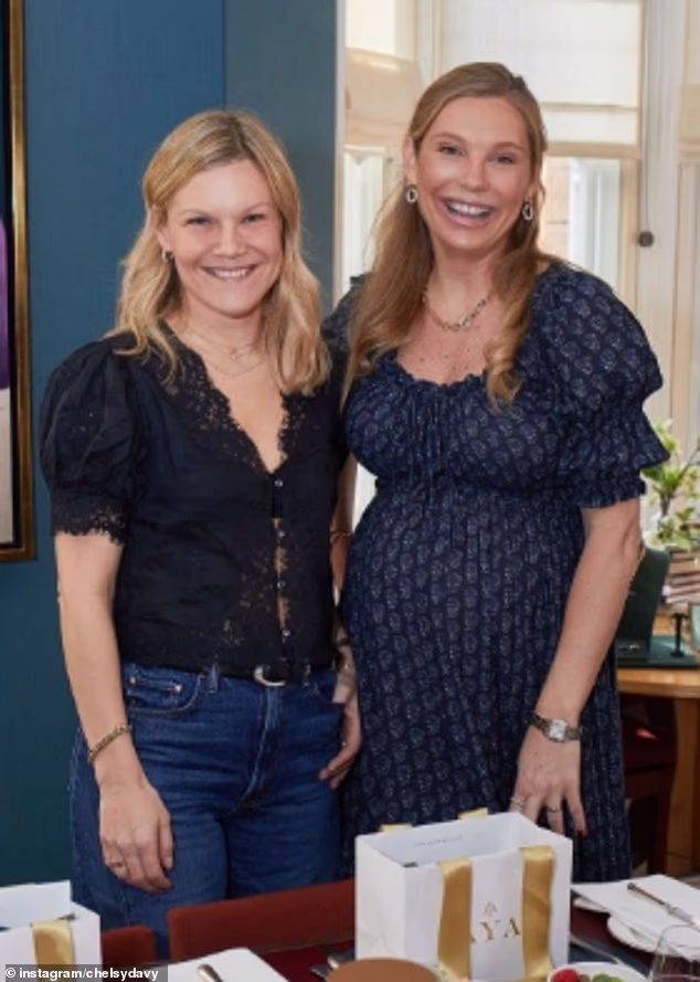 Prince Harry's ex-girlfriend Chelsy Davy (pictured right) has announced she's pregnant with her third child