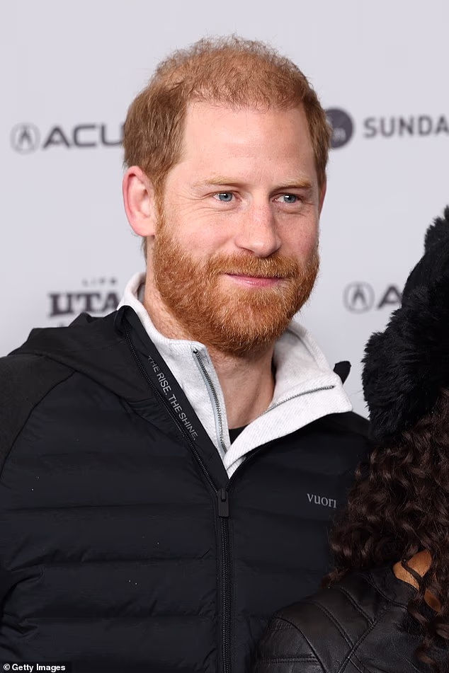 Prince Harry attends the 'Cookie Queens' premiere during the 2026 Sundance Film Festival at Eccles Center Theater, Utah, on January 25, 2026