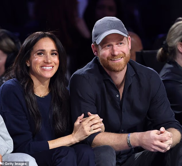 Meghan enjoyed a sporty date night with Prince Harry as the couple snatched courtside seats for the NBA All-Star Game on February 15
