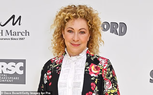 Alex Kingston says she prefers being back in the UK because she doesn't need to look perfect all the time