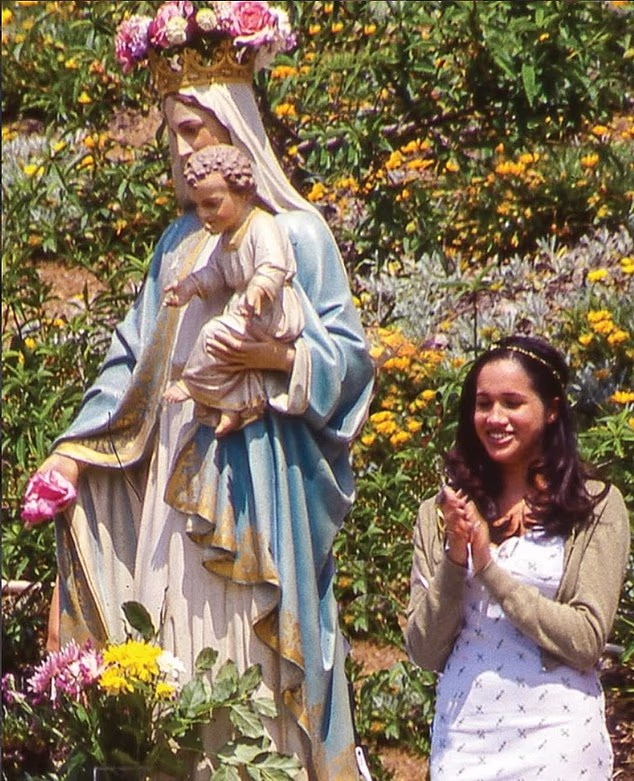 Raised as a protestant who attended a Catholic school, Meghan's faith is said to be a key part of her life, with the Duchess even routinely gathering her Suits castmates for a 'prayer circle' before they began filming