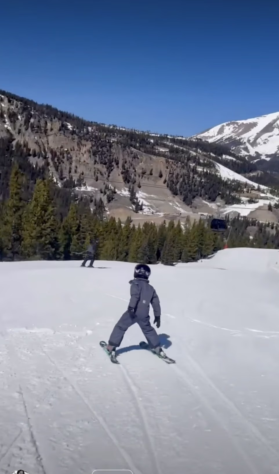 It appears the six-year-old has adopted his father's love for the wintertime sport, as Harry once took to the slopes with his parents, Princess Diana and King Charles III, at Klosters, a Swiss resort, as a child. Last December, Prince Harry was spotted on a skiing trip with Argentine polo player and close friend Nacho Figueras in Aspen, Colorado. Harry and Figueras first met in 2006 at a charity match for Sentebale, a charity which was set up by the prince and later counted Figueras as a patron. The Duke donned a mauve ski jacket with a blue helmet and sunglasses as he chatted with the 48-year-old before the pair took to the slopes.