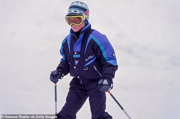Fans also shared old photos of Prince Harry during skiing trips with his mother, the late Princess of Wales, when he would have been close to Archie's age