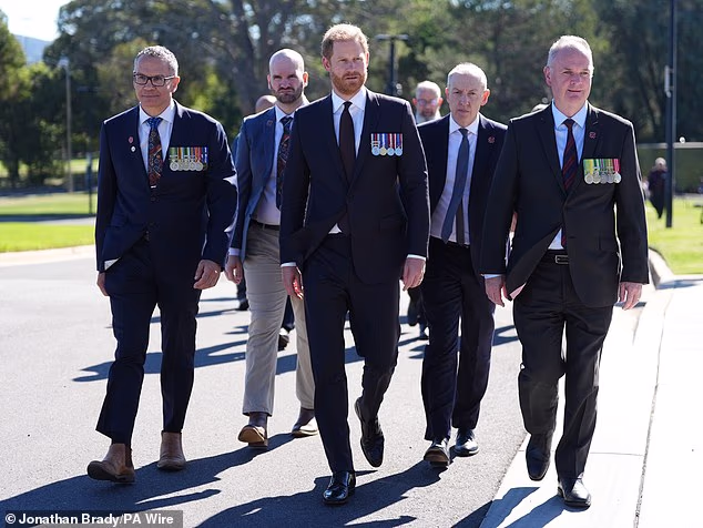 The 41-year-old took part in wreath-laying and smoking ceremonies before being escorted inside for a private tour of the museum