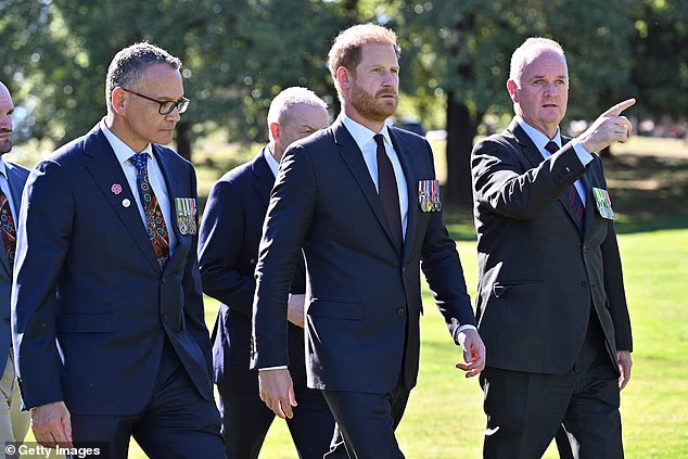 There was however no sign of Meghan Markle with no events planned on her itinerary today