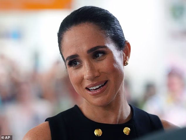 During the visit, the Sussexes aides assured onlookers that the Harry and Meghan are laid back about how they are addressed, declaring: 'Harry and Meghan is fine. They're pretty relaxed.'