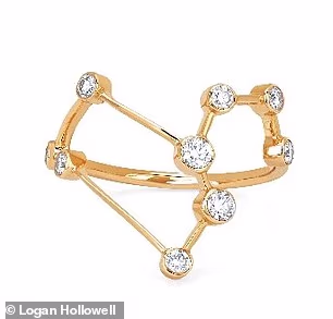 The Duchess sported two constellation bands from Logan Hollowell, based in Los Angeles