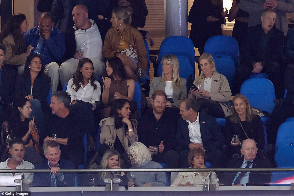 Event staff gathered in the hotel's reception as the venue prepared to welcome guests to the exclusive retreat on Friday afternoon. The event's website described the retreat as 'an unforgettable weekend for women ready to reconnect, recharge and have some serious fun'. A profile of Meghan described the duchess as a 'mother, wife, entrepreneur, and humanitarian' and 'one of the world's most influential women'. The retreat also included a 'women's coaching session with renowned therapist Dr Justine Corry, yoga, sound healing, time by the pool, lunch, beautiful dinners and a dance-floor-filled disco night'. Meghan's appearance was announced last month by Gemma O'Neill, host of the Her Best Life podcast which is organising the 300-person event. Hours earlier, on a packed Bondi beach, Harry hugged a man wearing only beachball-patterned budgie smugglers before the couple met survivors of the terrorist attack late in 2025. Hotel security had been increased with the arrival of plainclothes and uniformed New South Wales Police officers supported by a dog squad amid a furious row in Australia over whether taxpayers should pick up the bill. A vehicle parked nearby suggested that counter-terrorism officers were also involved.