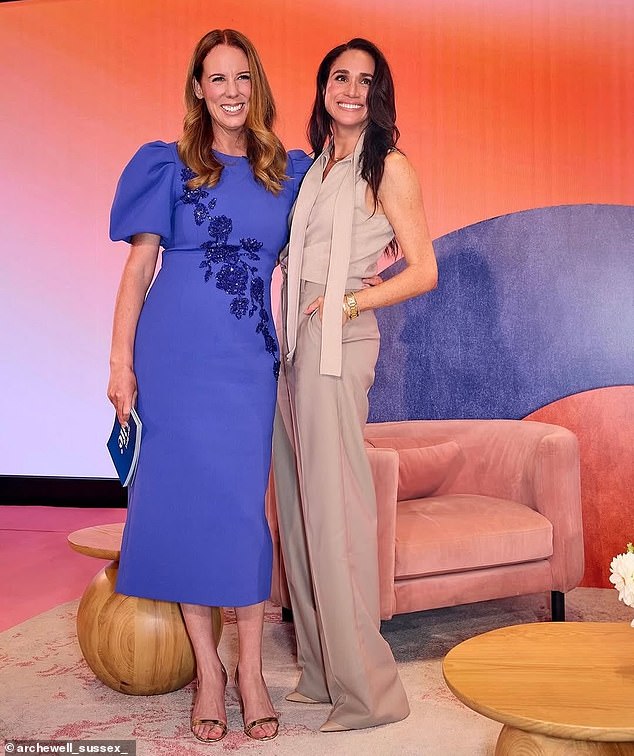 Meghan, Duchess of Sussex and Gemma O' Neill at "Her Best Life" retreat.archewell_sussex_¿Liked by ashleequinn39 and othersMeghan, Duchess of Sussex and Gemma O'Neill on @herbestlifepod ¿¿