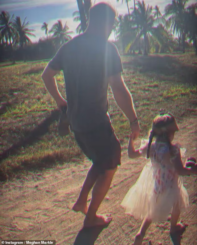 Harry with daughter Lilibet. The Prince has made clear ad nauseam that he does not feel safe bringing his family to the UK after being denied the automatic security offered to all working Royals