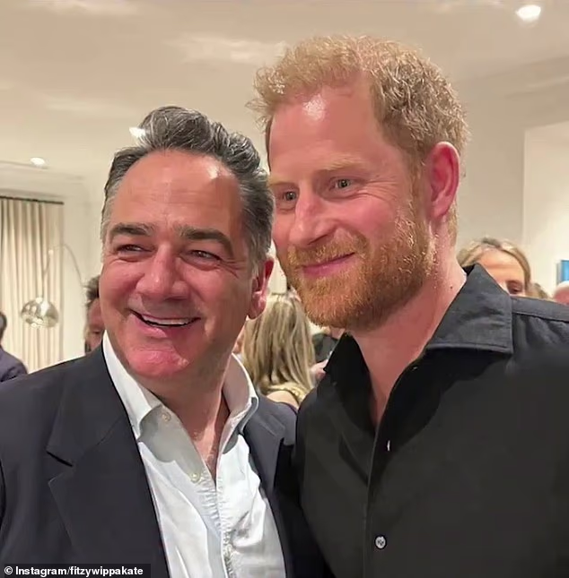 Wippa admitted to possibly overstepping the mark when he asked Harry for his phone number