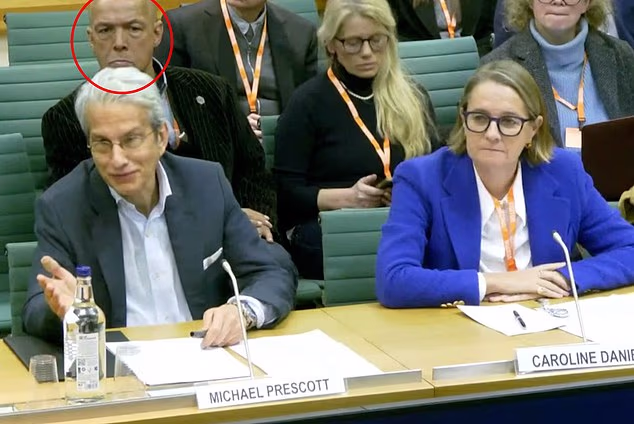 Mr Edwards told the Mail he attends high-profile committee and court hearings because that is where 'the hard work is done'. Here he watches over a hearing examining BBC bias