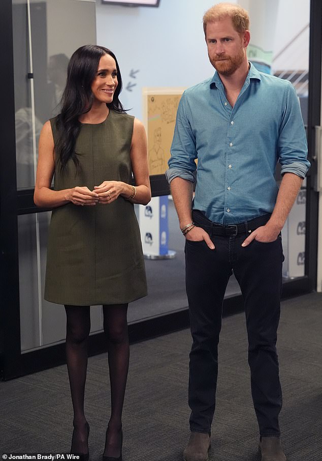The Duke and Duchess of Sussex during a visit to Batyr, a mental health engagement programme, at Swinburne University of Technology in Hawthorn, Melbourne, Victoria, on day three of the royal trip to Australia. Picture date: Thursday April 16, 2026. PA Photo. Photo credit should read: Jonathan Brady/PA Wire