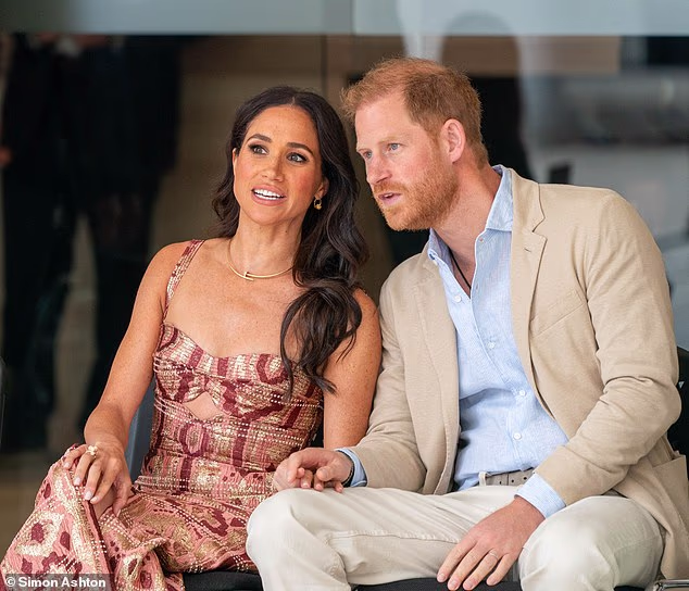 Meghan Markle and Prince Harry arrived in Melbourne on Tuesday morning