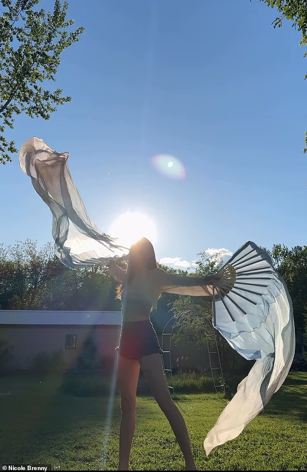 During her meditation time, Brenny learned to sing and dance