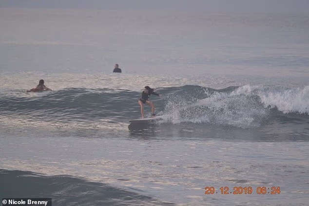 During her time as an astrologer, Brenny lived in Costa Rica, where she surfed often