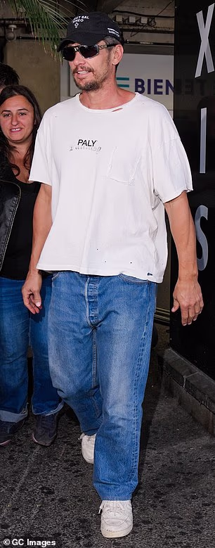... and American actor James Franco were spotted arriving in Cannes on Tuesday morning