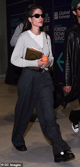 ... and American singer Halsey were also seen touching down in the south-of-France
