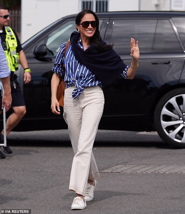 Meghan (pictured)is due to fly to Switzerland to meet with the World Health Organisation (WHO) this weekend