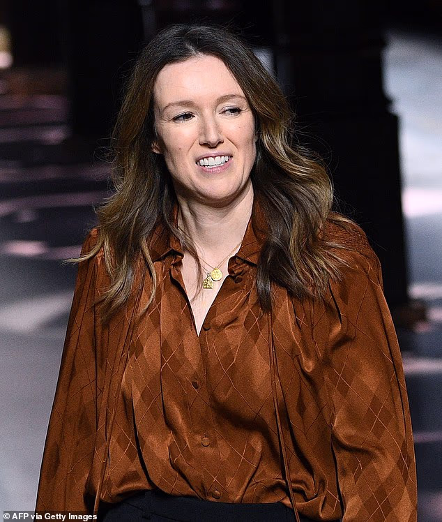 British fashion Clare at the 2020 Givenchy Haute Couture collection catwalk show in Paris