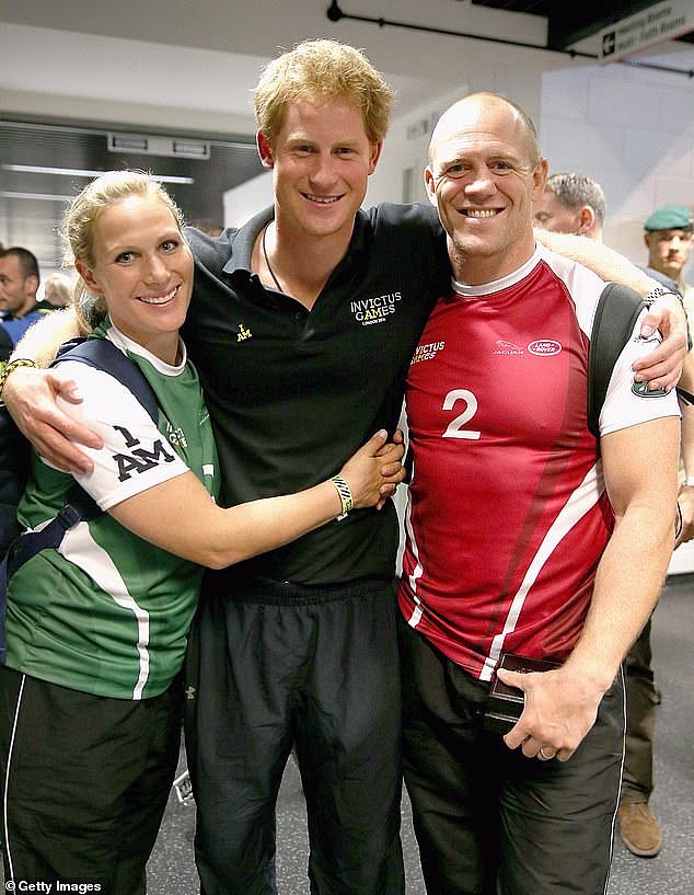 Mike Tindall has joked that he remembers Prince Harry 'when he was fun' around 15 years ago when he married Zara Phillips
