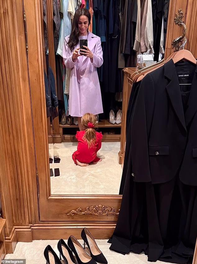 Is this photo of Meghan Markle and her daughter Princess Lilibet a clue that the Duchess of Sussex is launching her own fashion brand?