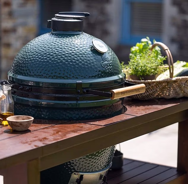 The Big Green Egg, designed in the US in 1974, has been the BBQ of choice for the rich and famous in recent years, with David Beckham, the Duchess of Sussex and Liz Hurley all fans