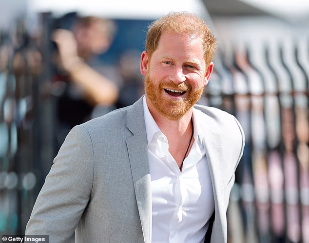 Prince Harry pictured in 2025