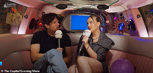 The singer, 32, appeared on the Capital Evening Show with Jimmy Hill on Friday, wherer se recalled a moment when her former bandmates tried to set her up with the Duke of Sussex